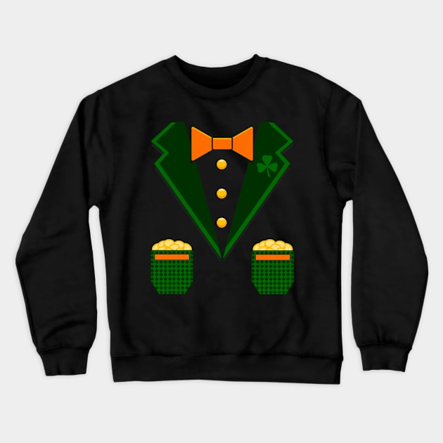 Leprechaun Costume Crewneck Sweatshirt by RadStar